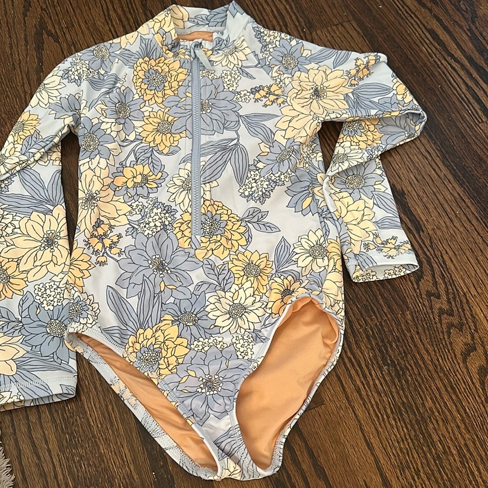 J crew girls swimsuits. Two suits size 6-7